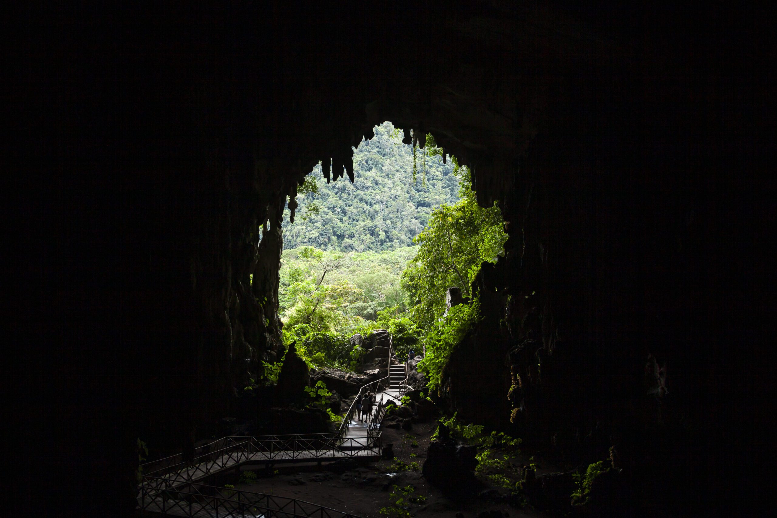 natural light at end of tunnel